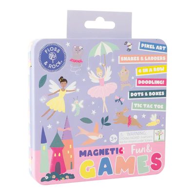 Floss & Rock: Magnetic Fun & Games Tin - Enchanted - 3yrs+