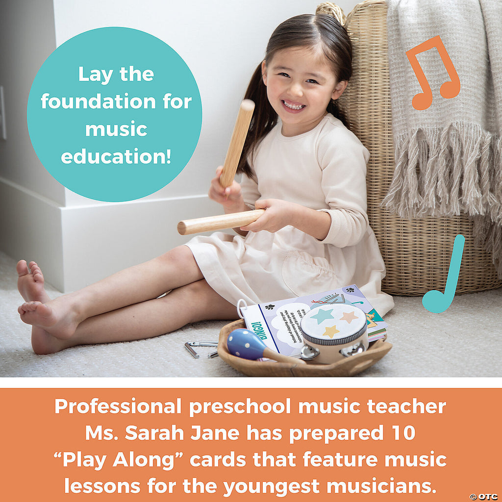 Music Jam with Ms Sarah Jane - Musical Activity Set by Peaceable Kingdom - 3yrs+
