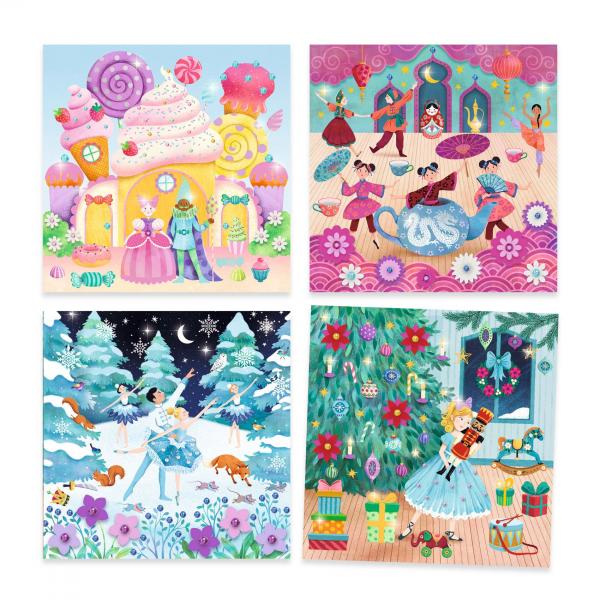 Djeco The Nutcracker Art Box - Decorating Stories - 6 - 10yrs