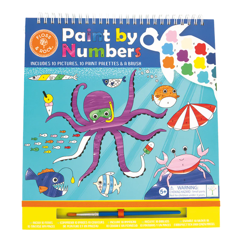 Floss & Rock Paint by Numbers - Ocean - 5yrs+