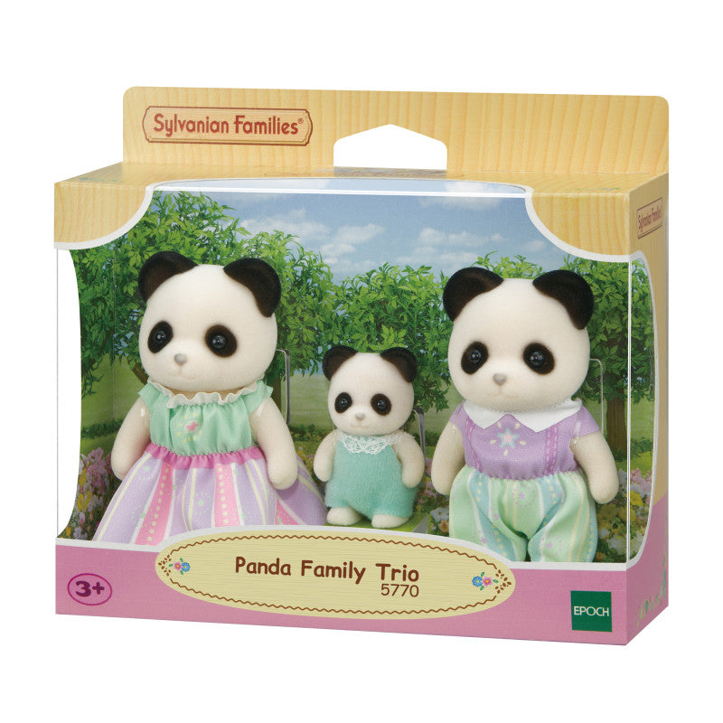 Sylvanian Families: Panda Family Trio