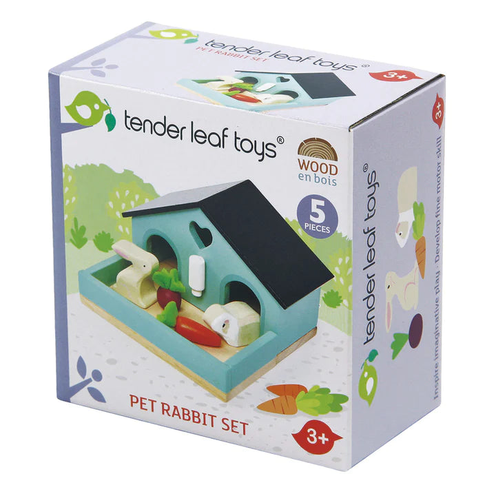 Pet Rabbit set by Tender Leaf Toys