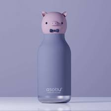 Asobu Besties - Vacuum Sealed 460ml Insulated Water Bottle - Piggy