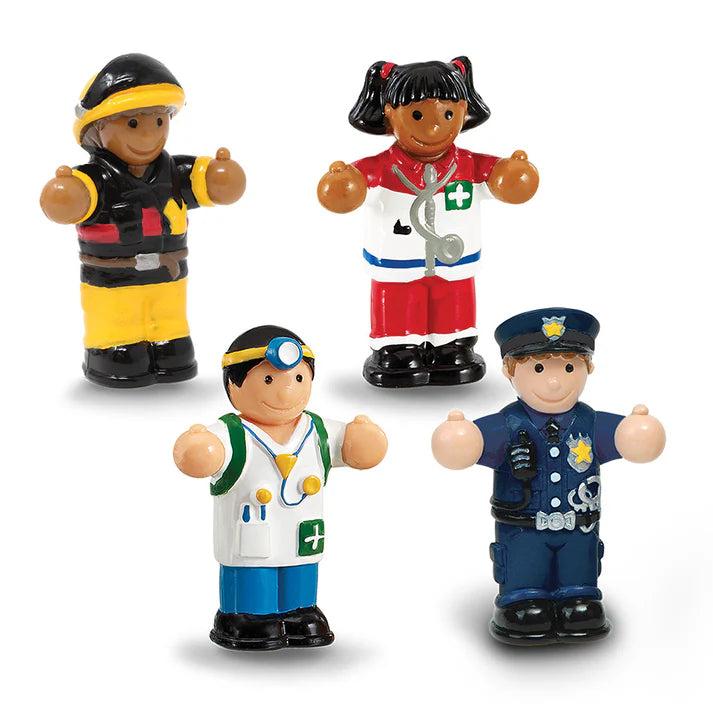 WOW Toys - 4pc Play People Set - 10mnths - 5yrs