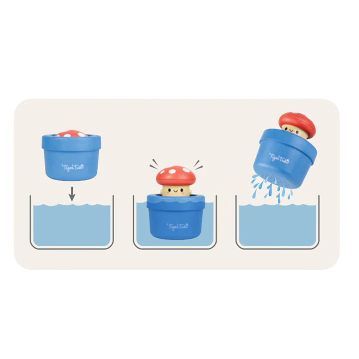 Bath Pop Up Eco Friendly Bath Toy - Mushroom by Tiger Tribe