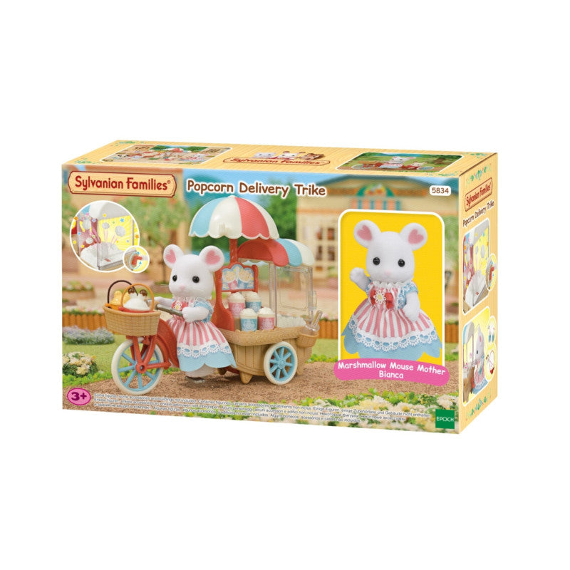 Sylvanian Families: Popcorn Delivery Trike play set