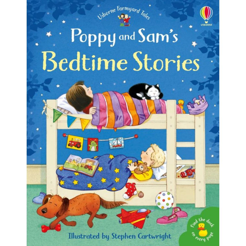 Usborne: Poppy and Sam's Bedtime Stories - 2yrs+