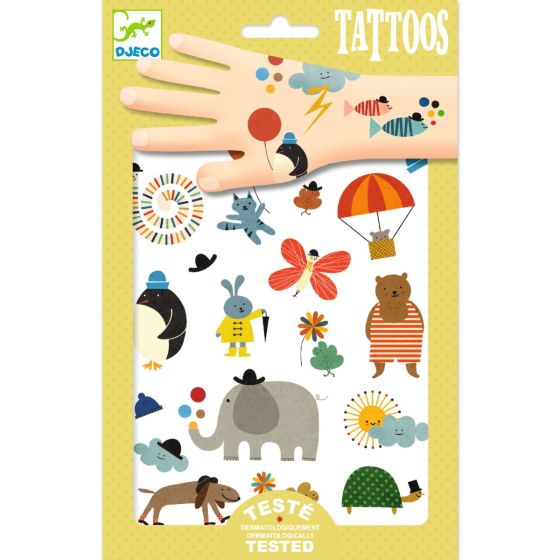 Pretty Little Things temporary tattoos by Djeco - Timeless Toys