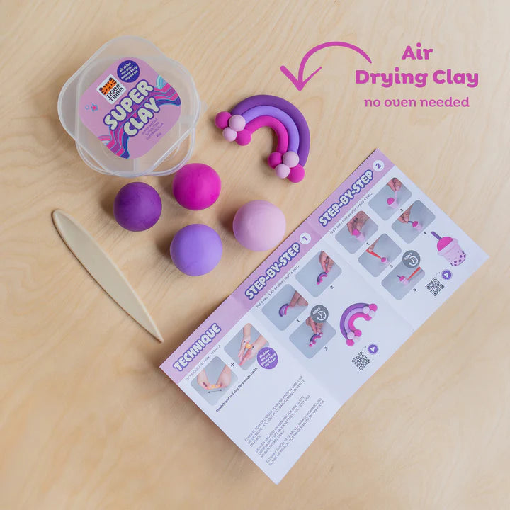 Tiger Tribe Super Clay - Twilight (Purples) 3 - 8yrs