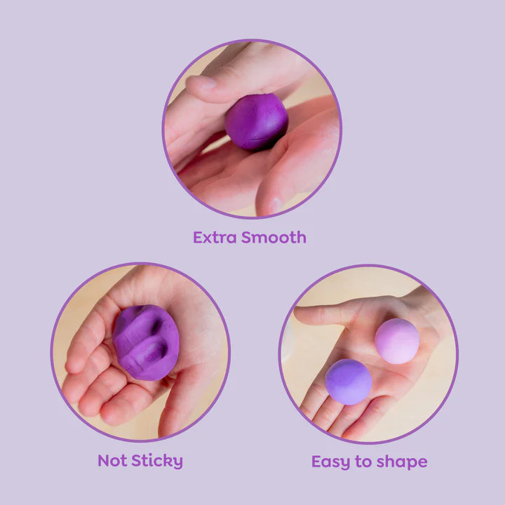 Tiger Tribe Super Clay - Twilight (Purples) 3 - 8yrs