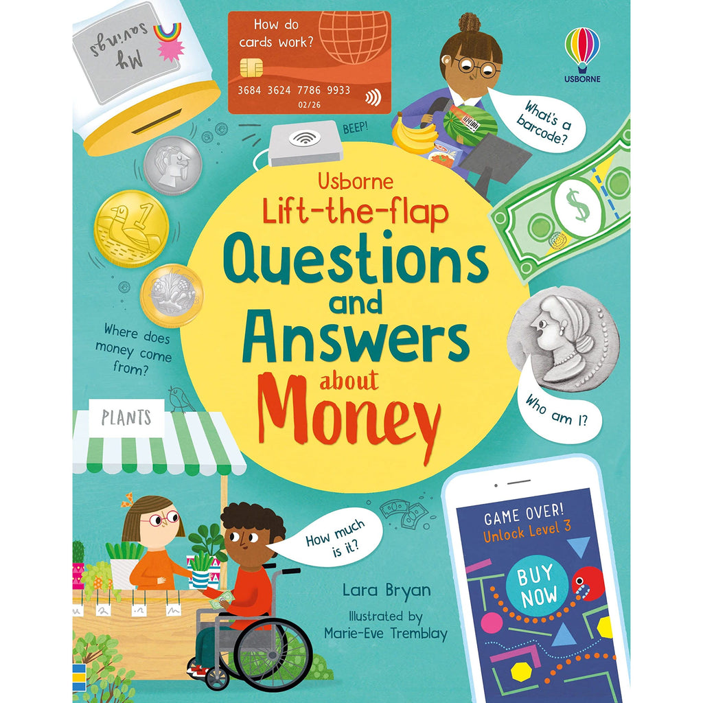 Usborne - Lift the Flap - Questions and Answers about Money 6yrs+