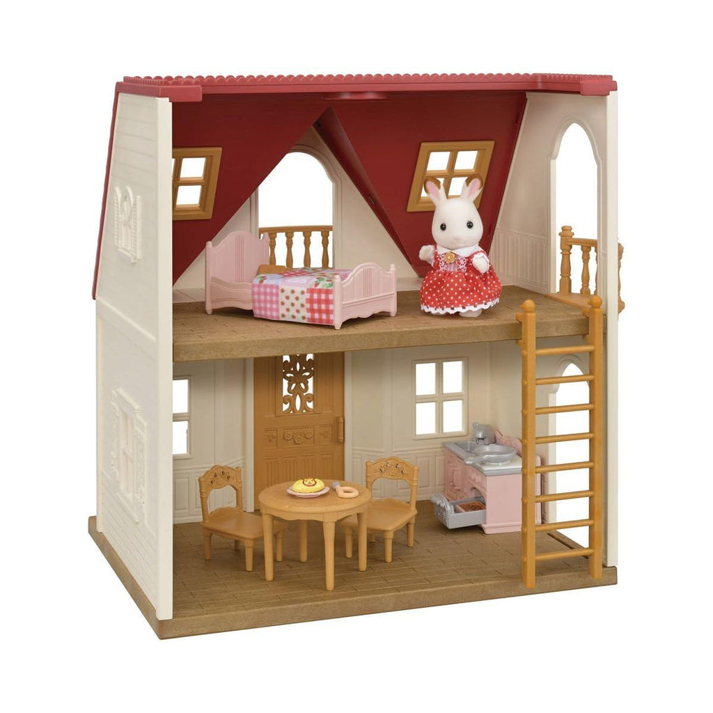 Sylvanian Families: Red Roof Cosy Cottage (incl Rabbit figure and accessories)