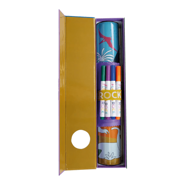 Reusable Fun & Games Colouring Mat - Dinosaurs - 3yrs+ - Timeless Toys