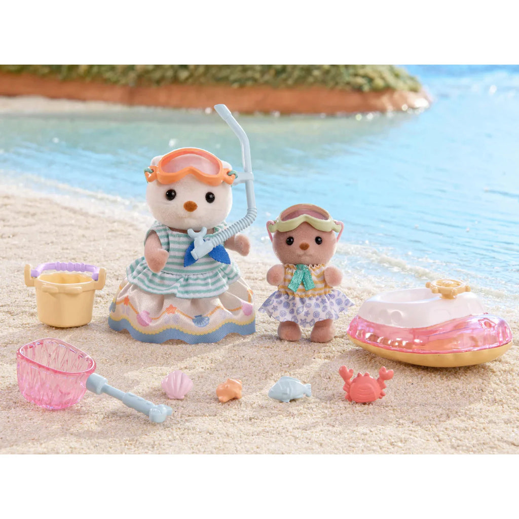 Sylvanian Families: Sea Otter Sisters Splashy Snorkel Set