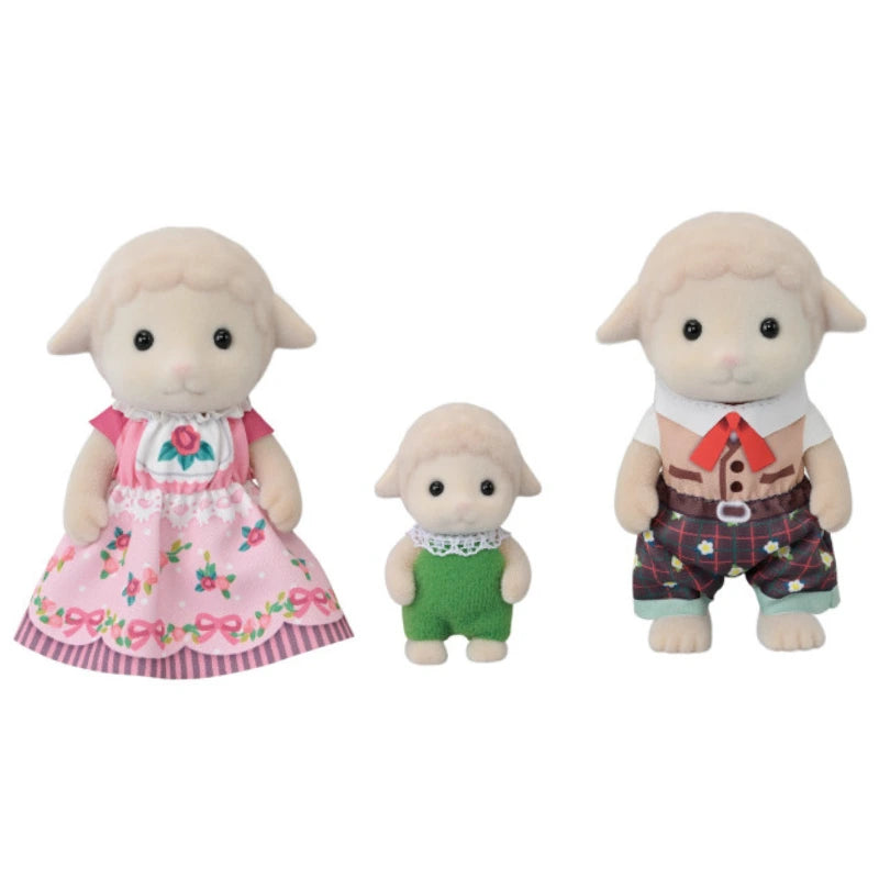 Sylvanian Families: Sheep Family Trio