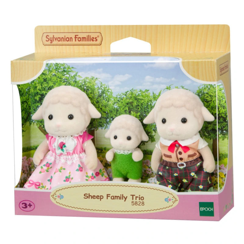 Sylvanian Families: Sheep Family Trio