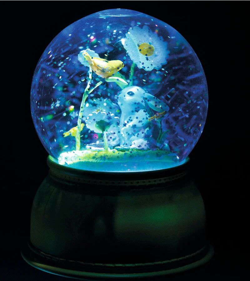 Djeco Snow Globe with Night Light - Bunny