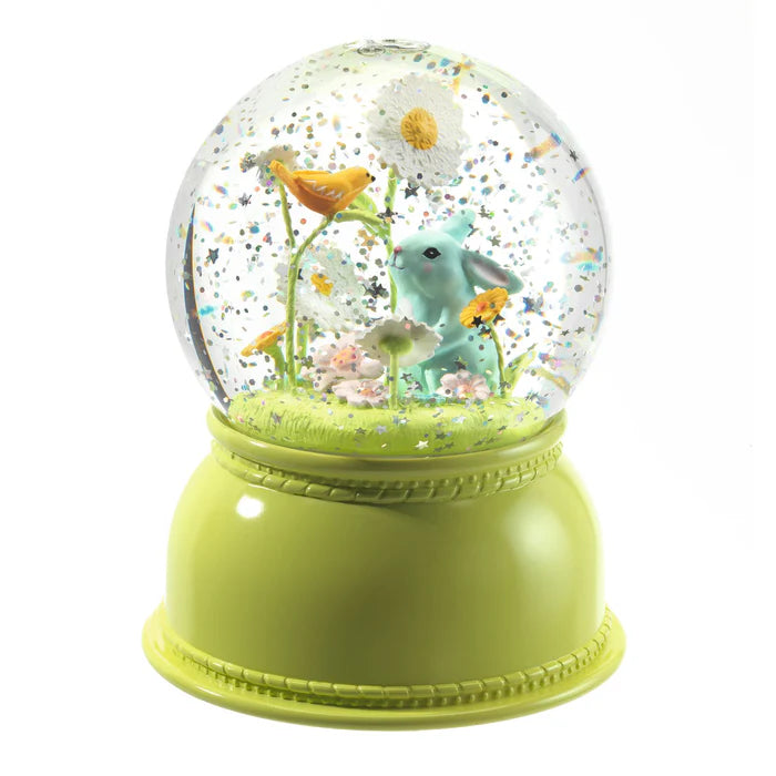 Djeco Snow Globe with Night Light - Bunny