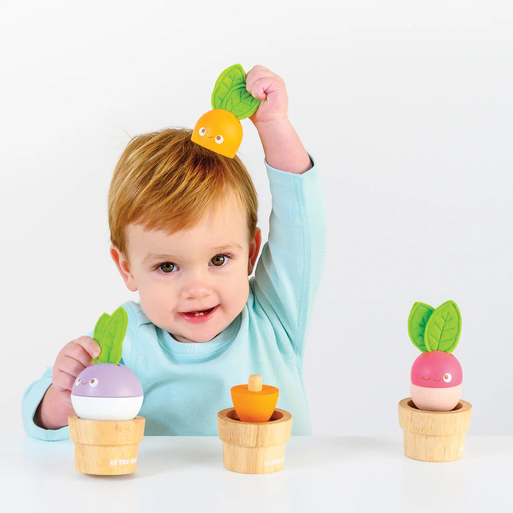 Le Toy Van - Wooden Stacking Veggies