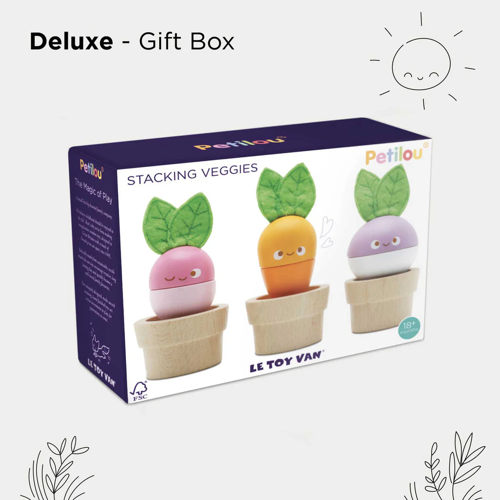 Le Toy Van - Wooden Stacking Veggies