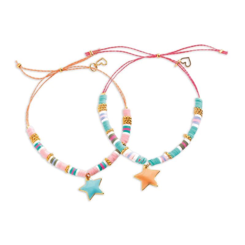 Star Heishi - you and me friendship bracelet kit by Djeco - 8yrs+ - Timeless Toys
