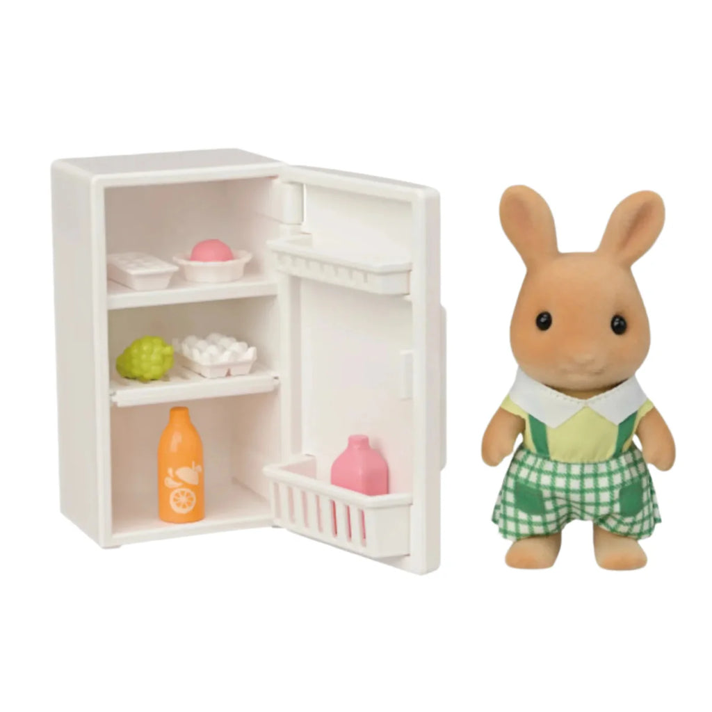 Sylvanian Families: Sunny Rabbit Boy's Refrigerator Set