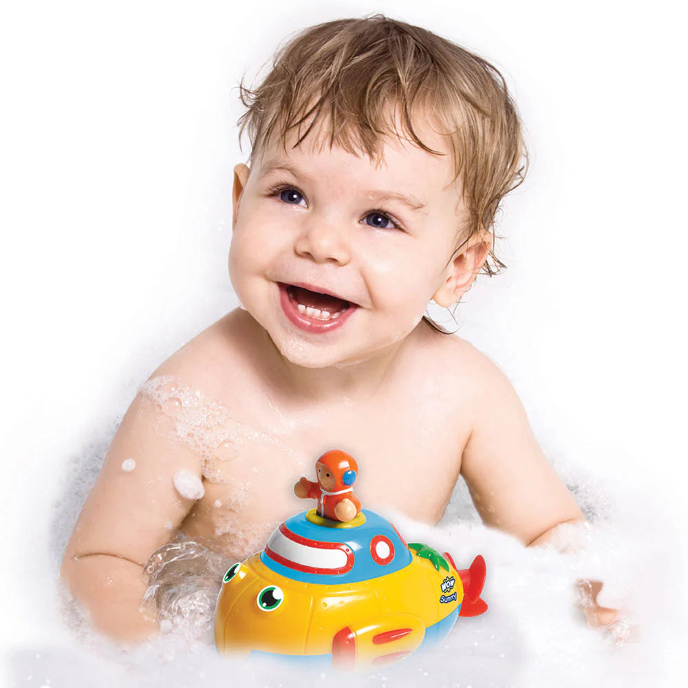 Sunny Submarine Bath Toy by WOW Toys (1 - 5yrs)