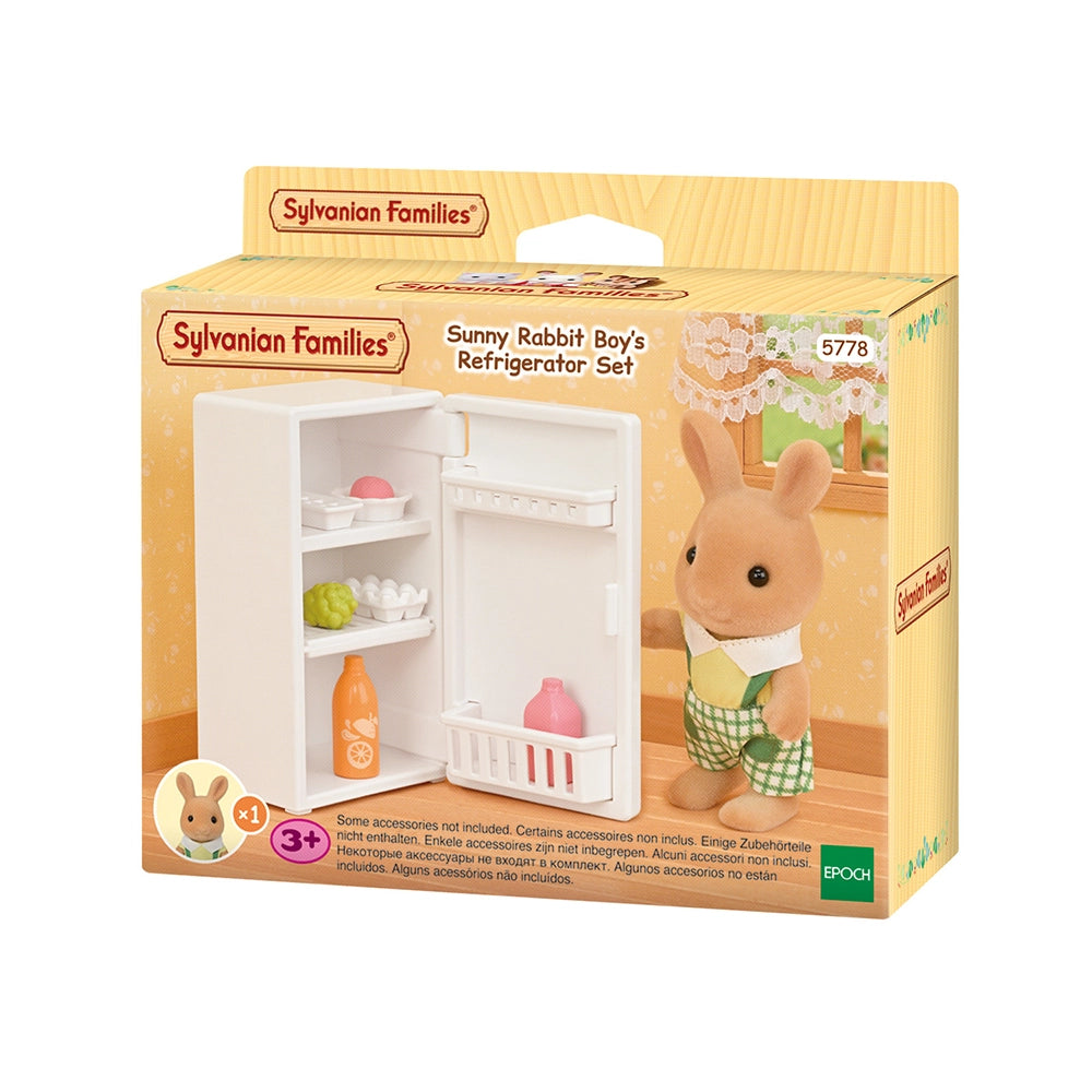 Sylvanian Families: Sunny Rabbit Boy's Refrigerator Set