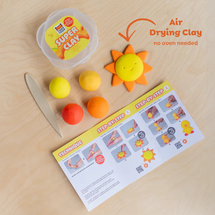 Tiger Tribe Super Clay Sunrise (Yellow/Orange) 3 - 8yrs