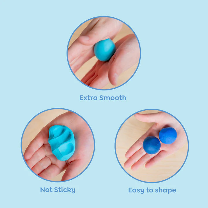 Tiger Tribe Super Clay - Ocean (Blues) 3 - 8yrs