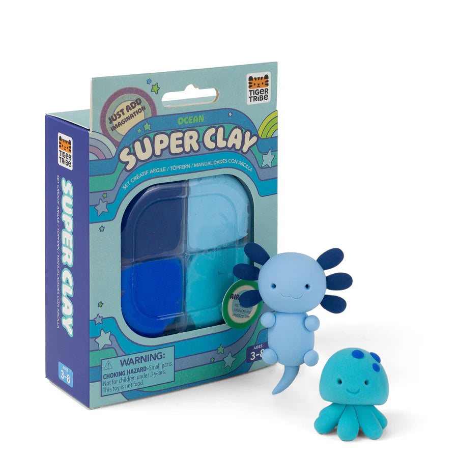 Tiger Tribe Super Clay - Ocean (Blues) 3 - 8yrs