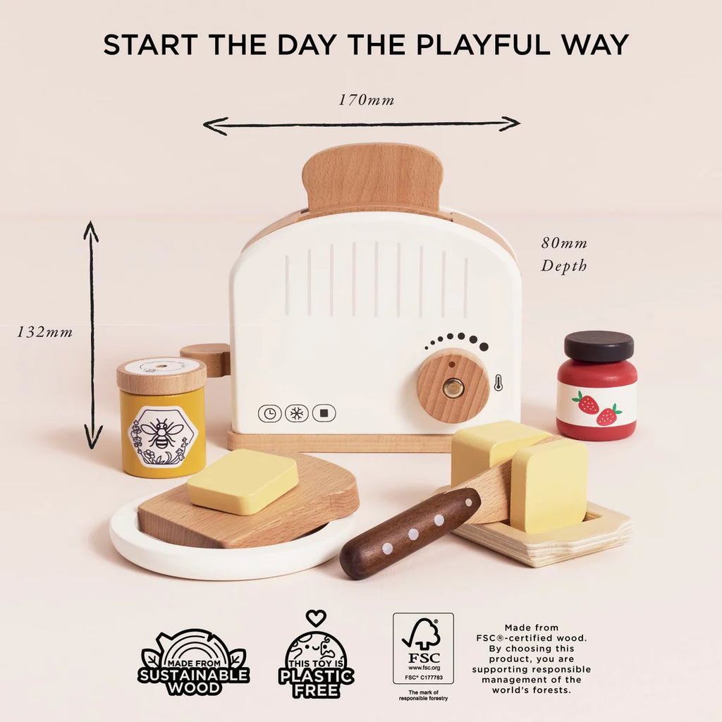 Le Toy Van - Wooden Toaster and Breakfast Set