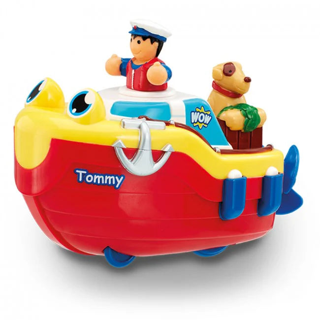 Tommy Tug Boat Bath Toy by WOW Toys (1 - 5yrs)