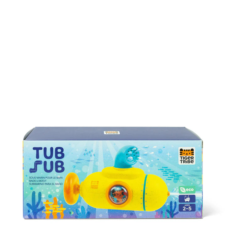 Tiger Tribe Tub Sub - Eco Friendly Bath Toy - 2 - 5yrs