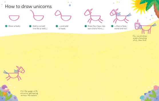 Usborne: Unicorn Things to Make and Do - 3yrs+