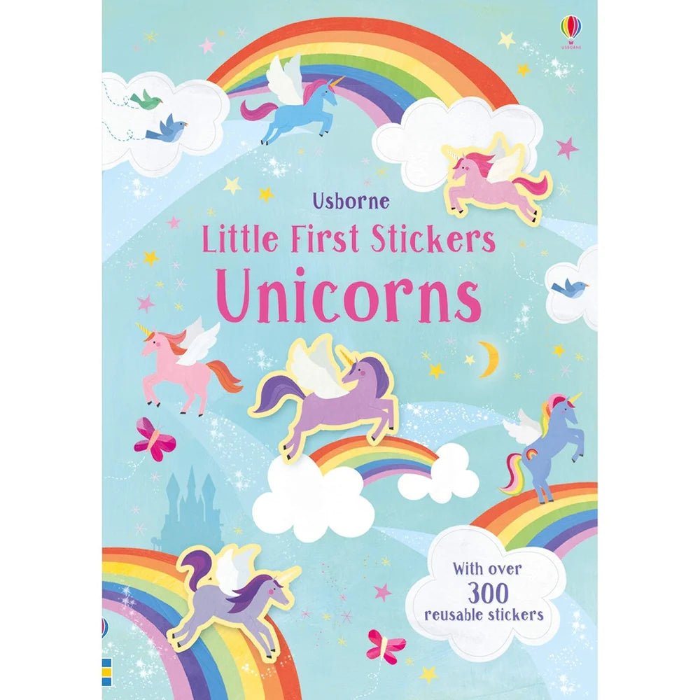 Usborne: Little First Sticker Book - Unicorns - 3yrs+ - Timeless Toys