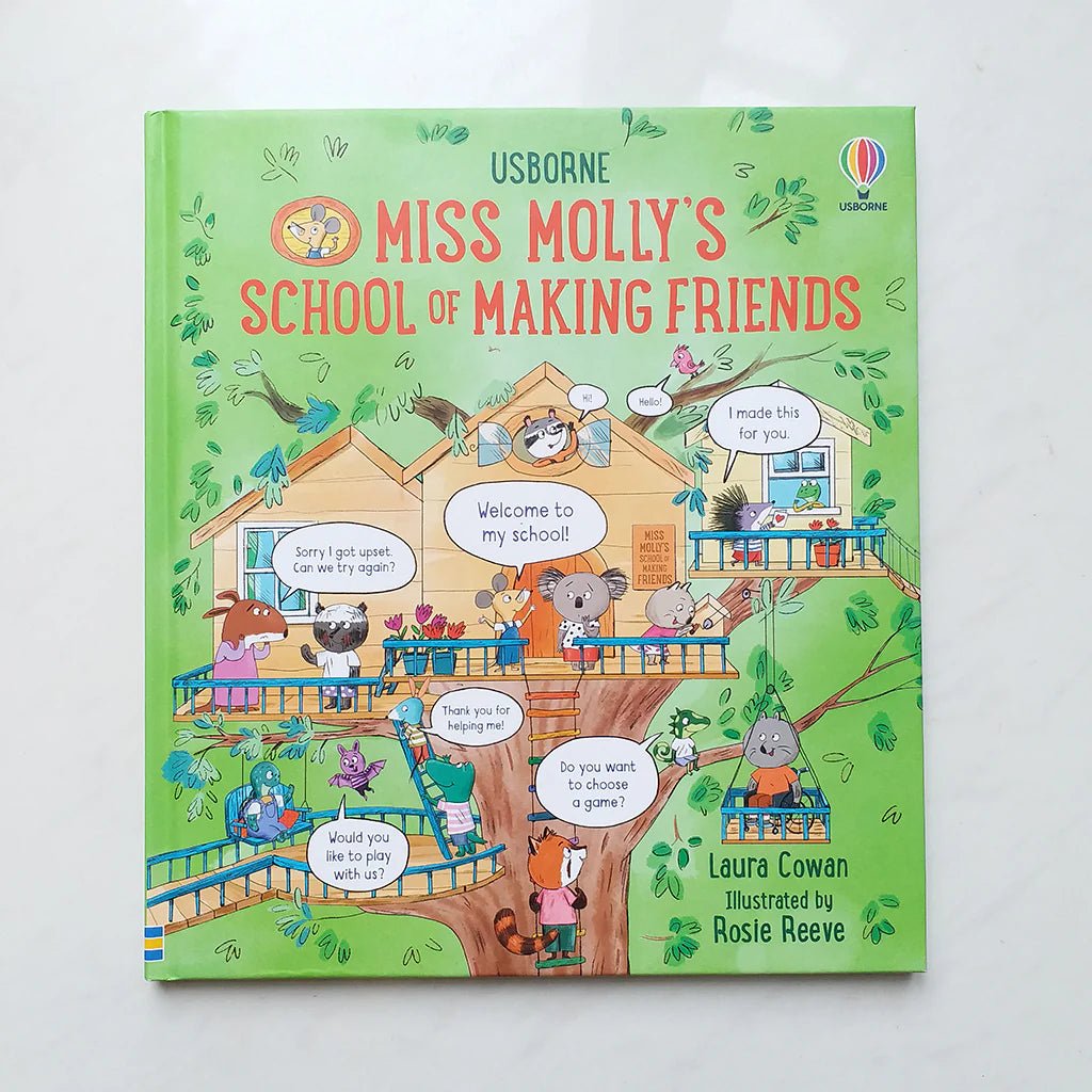 Usborne: Miss Molly's School of Making Friends - 3yrs+ - Timeless Toys