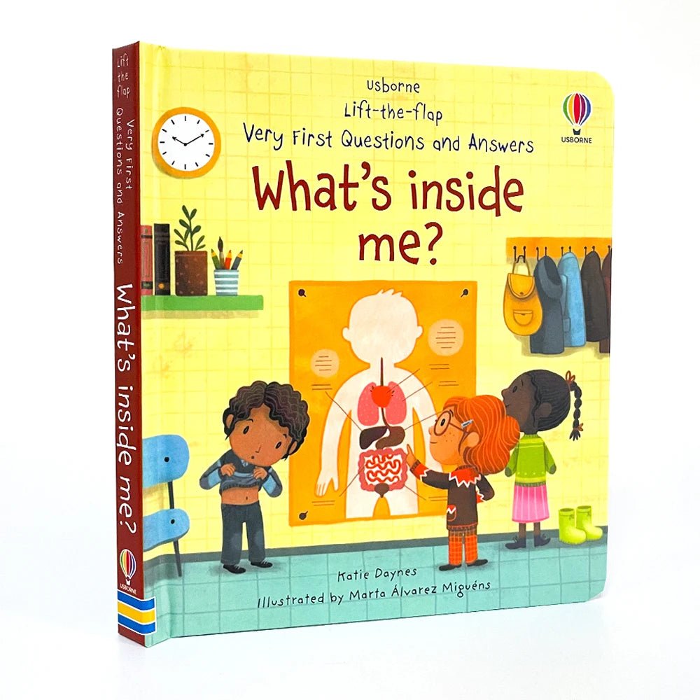 Usborne: Very First Questions & Answers - What's Inside Me? - 3yrs+ - Timeless Toys