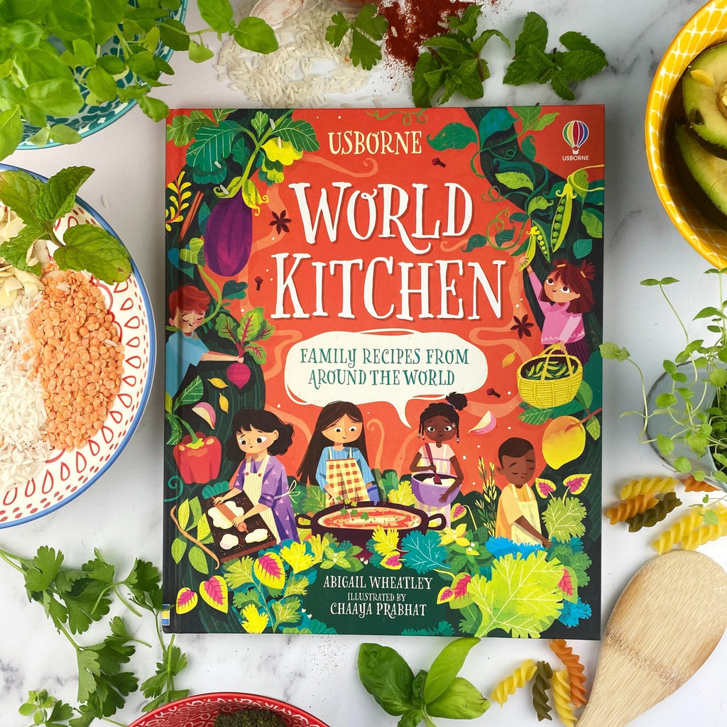 Usborne: World Kitchen recipe book - 7yrs+ - Timeless Toys