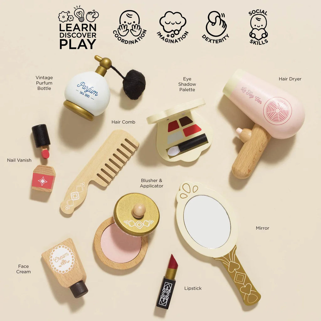 Le Toy Van - Wooden Vanity Star Beauty Kit