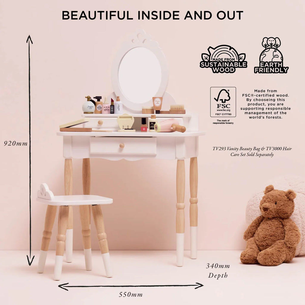 Le Toy Van - Dressing Up Vanity Table & Stool
