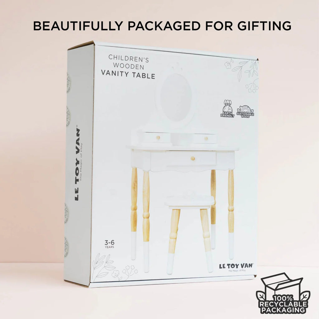Le Toy Van - Dressing Up Vanity Table & Stool
