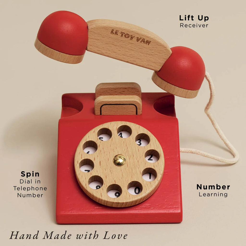 Le Toy Van - Vintage Wooden Phone