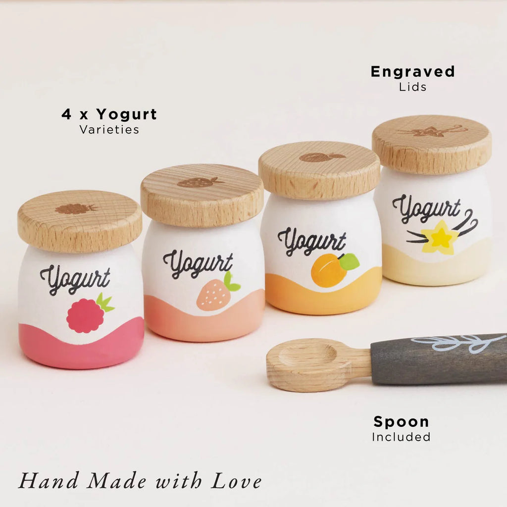 Le Toy Van - Wooden Yoghurt Play Food Pack