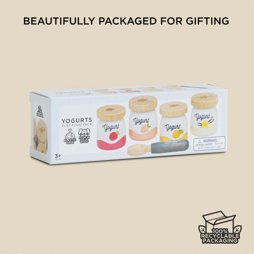 Le Toy Van - Wooden Yoghurt Play Food Pack