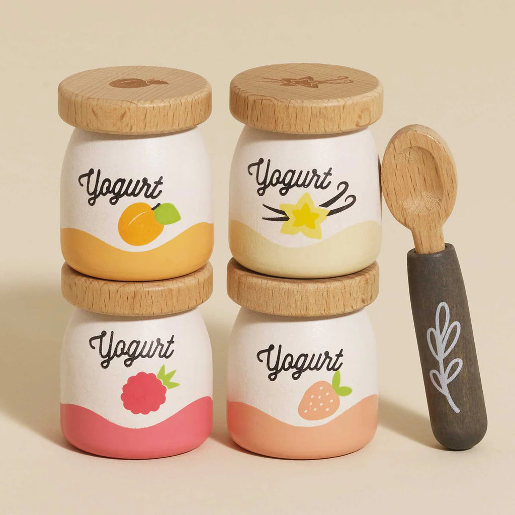 Le Toy Van - Wooden Yoghurt Play Food Pack