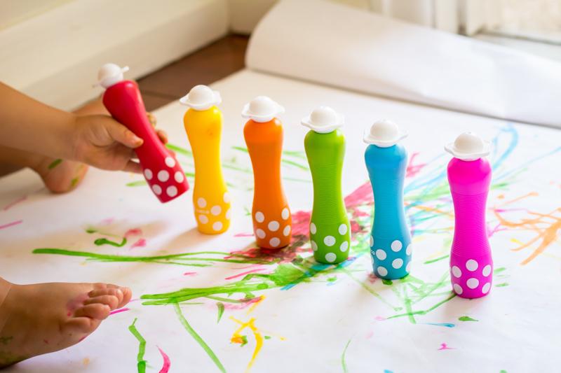 6 Foam Markers for little ones by Djeco - Timeless Toys