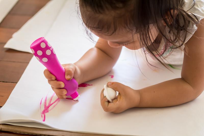 6 Foam Markers for little ones by Djeco - Timeless Toys