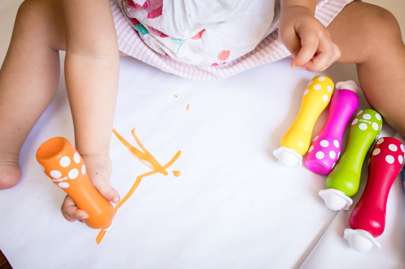 6 Foam Markers for little ones by Djeco - Timeless Toys