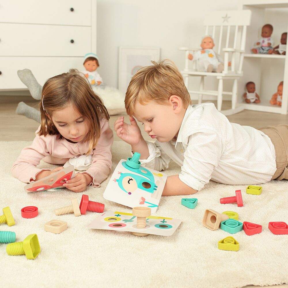Miniland Eco Nuts and Bolts Activity Set 28pcs Timeless Toys